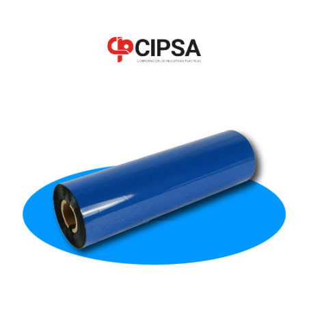 RIBBON P/ETIQUETAS WAX 110MM X 074 MTS