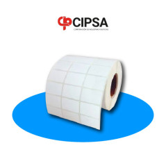 ETIQUETAS CIPSA 3 COLUMNAS, 3.3 X 1.98 CM